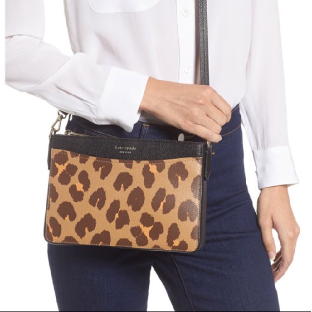 NWT Kate Spade Marqaux Haircalf Crossbody - Picture 1 of 8